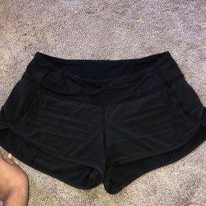 LULULEMON SPEED SHORTS